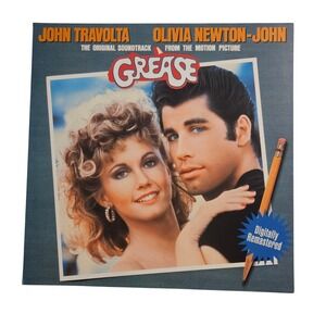 Grease  Soundtrack From The Motion Picture 1978 Promo‎ Flat Poster 12x12 D/S